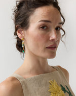 Load image into Gallery viewer, Daffodil &amp; Lady Earrings in Daffodil
