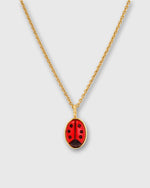 Load image into Gallery viewer, Ladybird Necklace in Red
