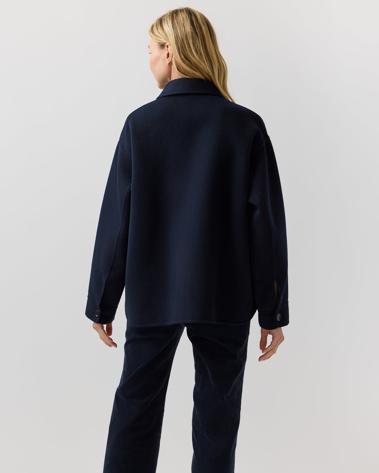 Shirt Jacket in Blue