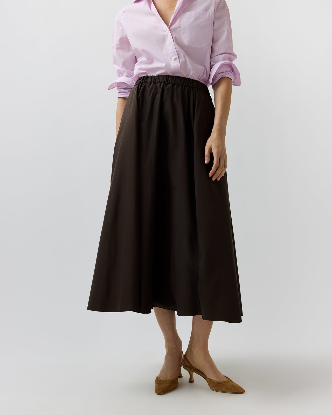 Mia Skirt in Brown