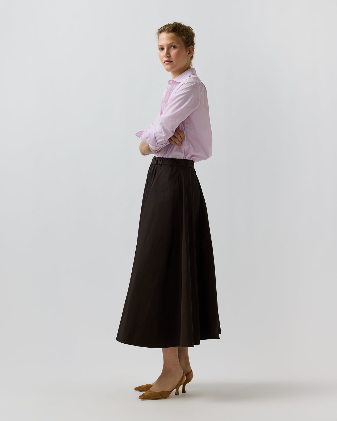Mia Skirt in Brown