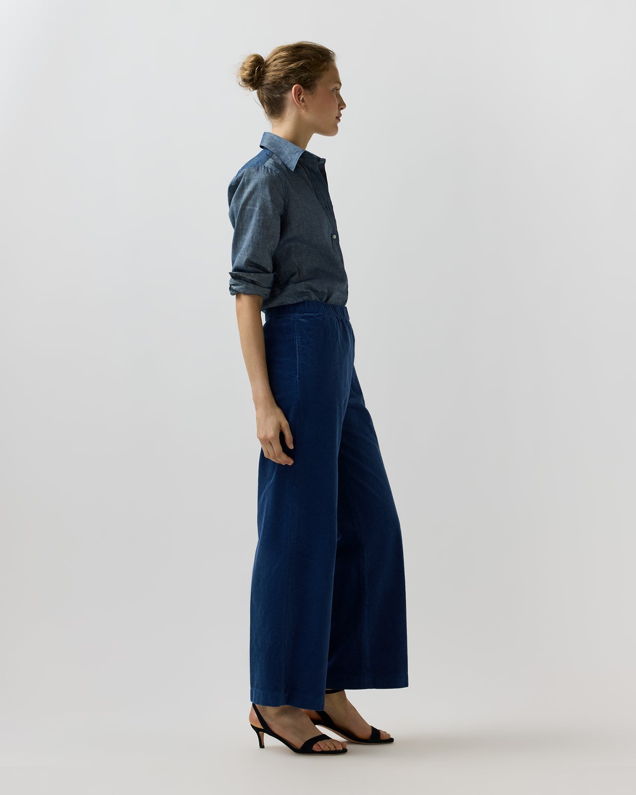 Pull-On Pant in Air Force Blue