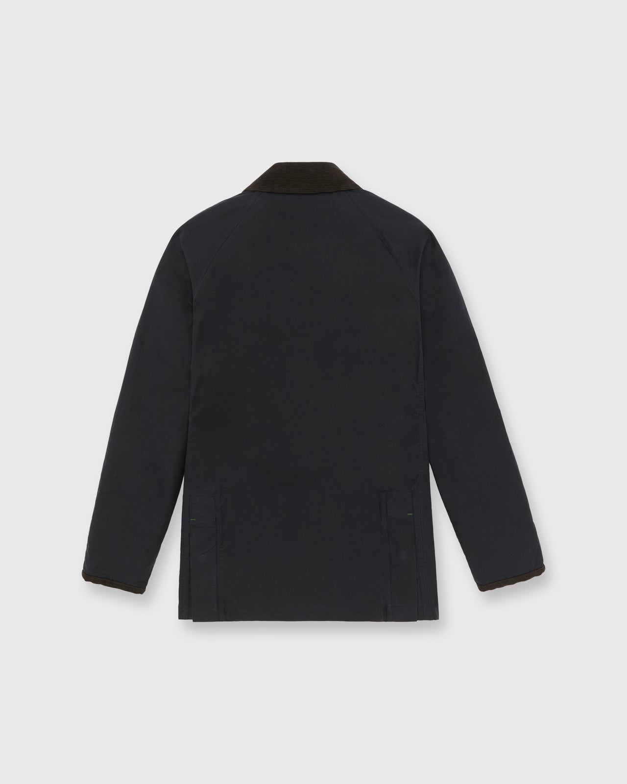 Cashpad Field Jacket in Navy Dry Waxed Poplin
