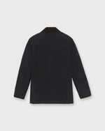Load image into Gallery viewer, Cashpad Field Jacket in Navy Dry Waxed Poplin
