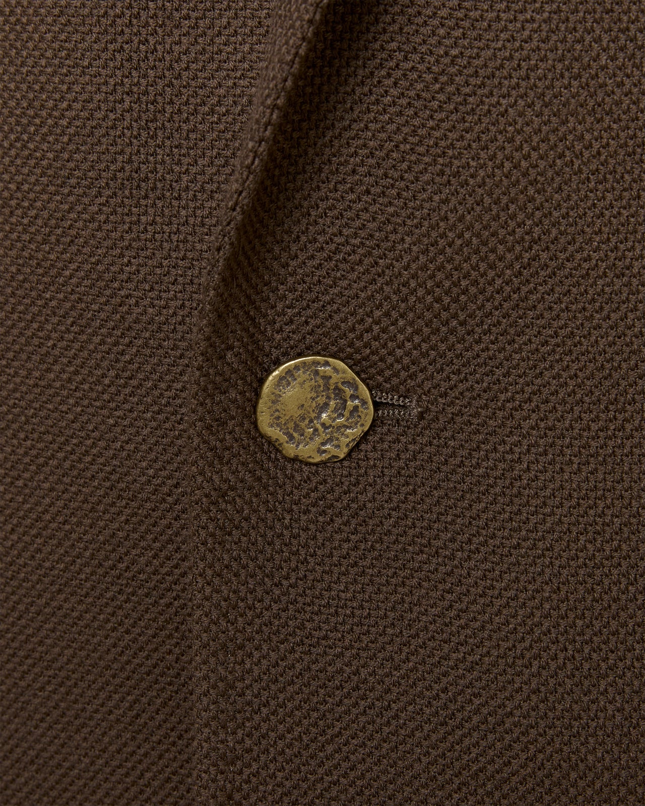 Ghost Blazer in Chocolate Hopsack