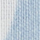 Hand-Rolled Silk/Cotton Print Pocket Square in Sky/Harbour/Chalk Floral