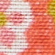 Hand-Rolled Silk/Cotton Print Pocket Square in Red/Pink Floral Bandana Print