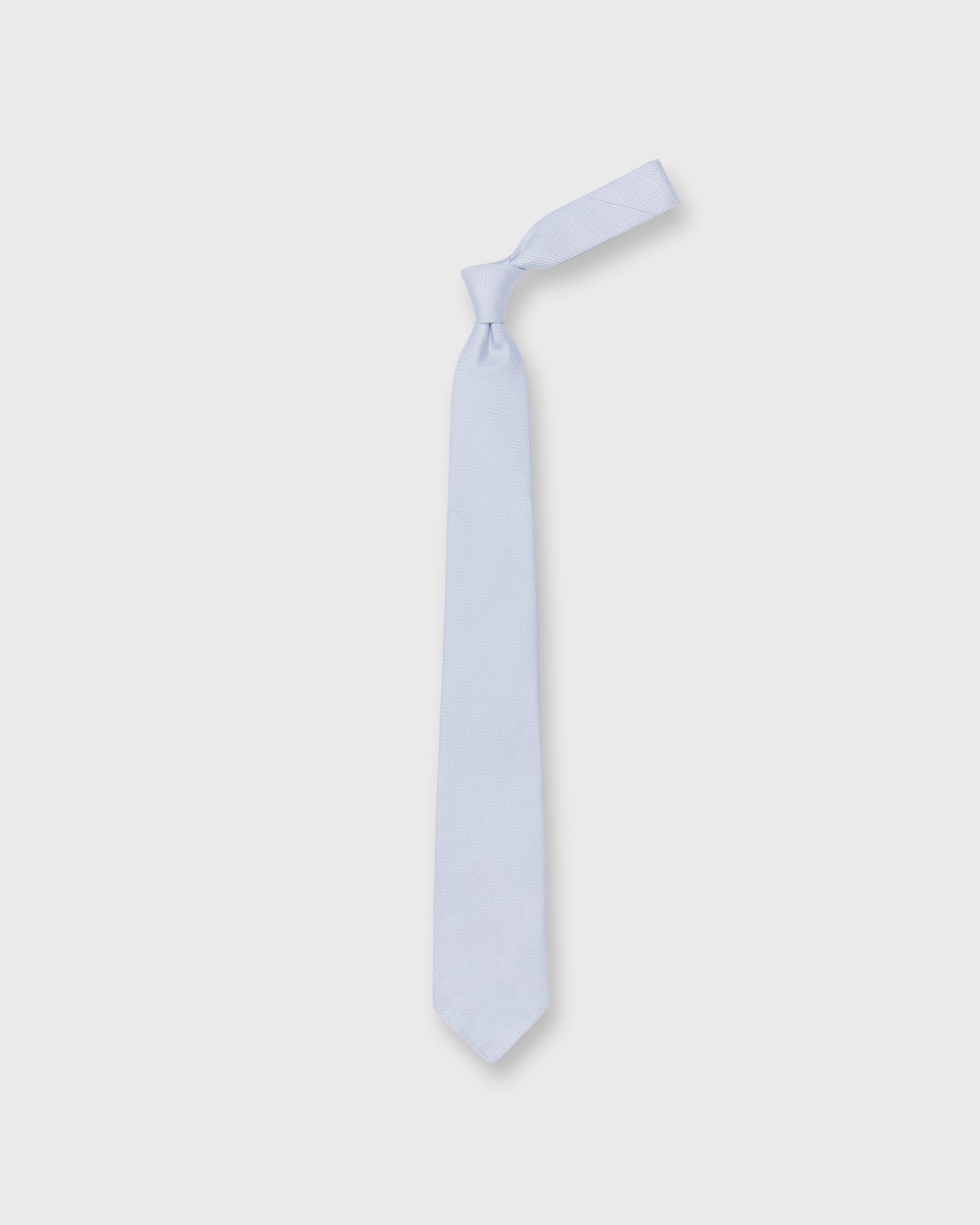 Silk Jacquard Tie in Sky
