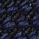 Silk/Cotton Mogador Tie in Navy/French Blue Clover Dot