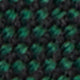 Silk Jacquard Tie in Green/French Blue Mini Medallion