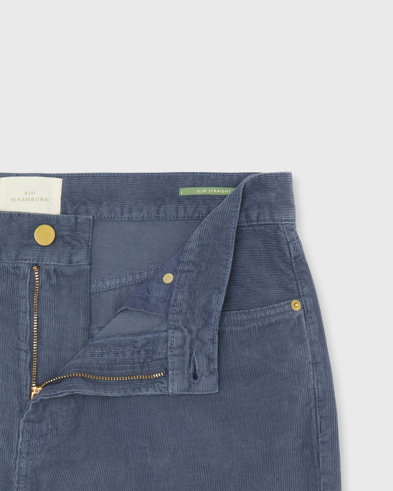 Slim Straight 5-Pocket Pant in Thistle Corduroy