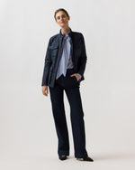 Load image into Gallery viewer, M65 Quilted Cashpad Jacket in Navy Nylon
