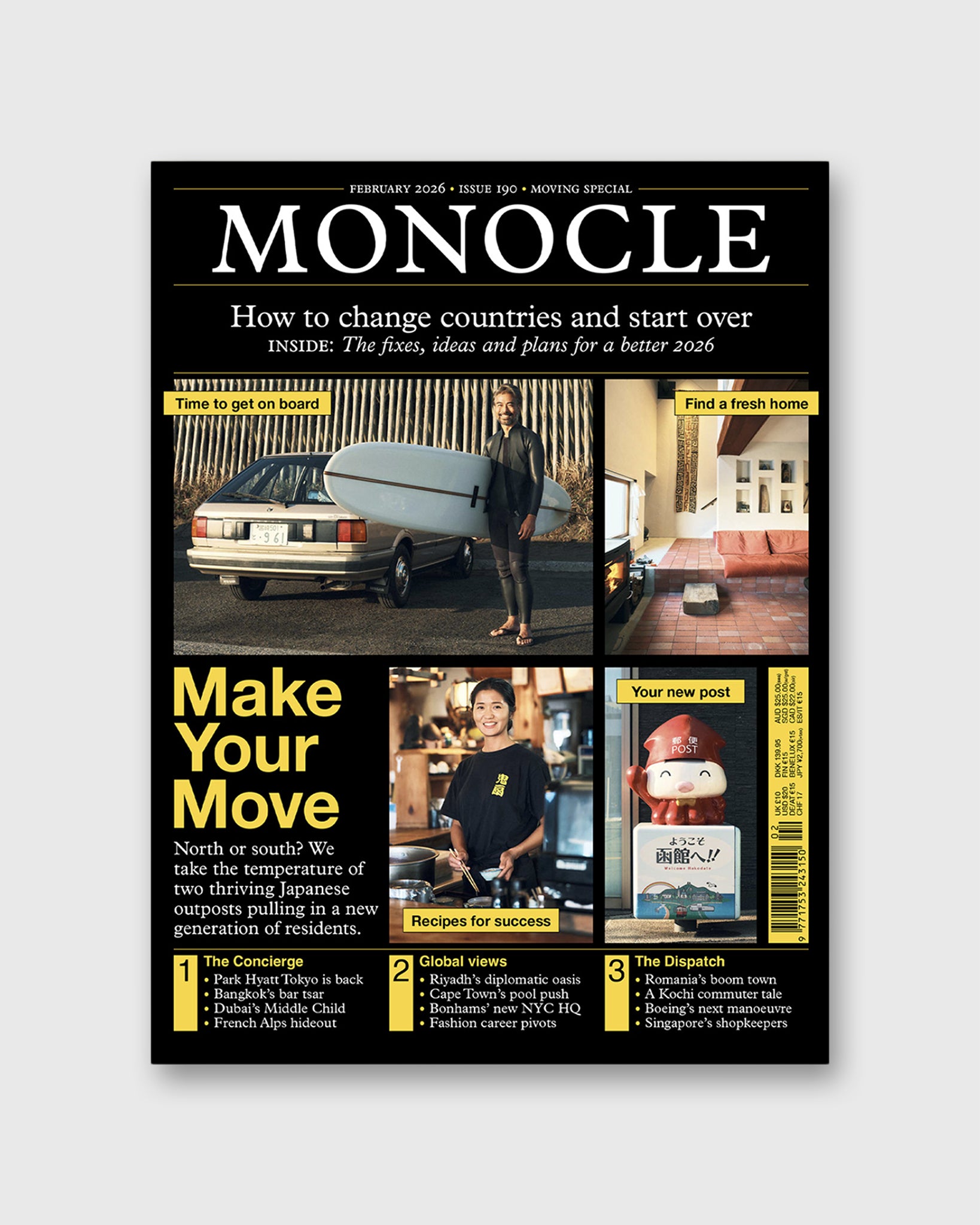 その他 MONOCLE issue 31-40 (Mar 2010-Feb 2011) Monocle Magazine - Issue No. 190 | Shop Sid Mashburn