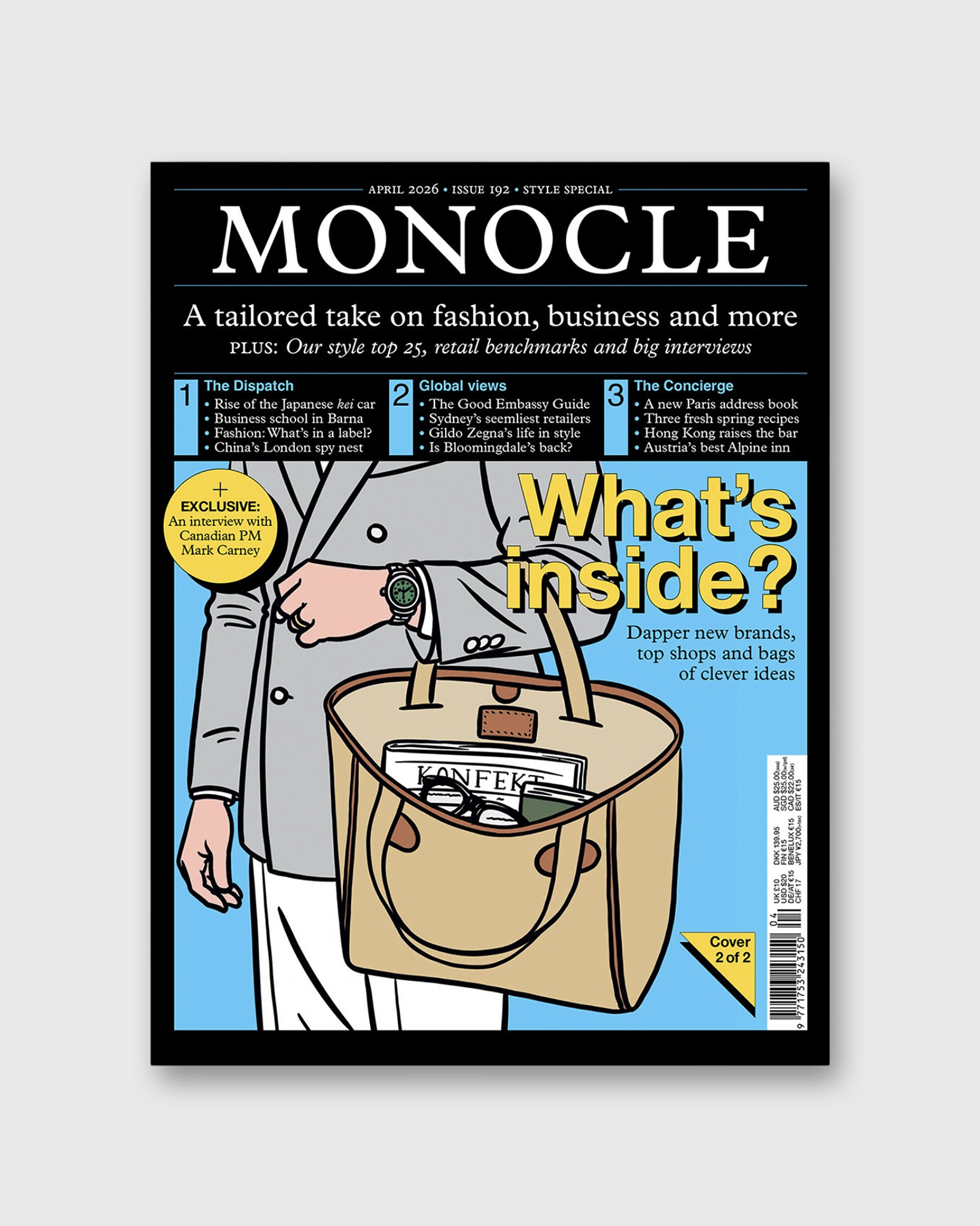 その他 MONOCLE issue 81-90 (Mar 2015-Feb 2016) Monocle Magazine - Issue No. 192 | Shop Sid Mashburn
