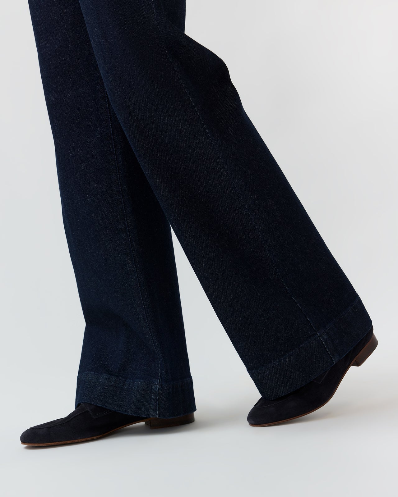 Lindy Trouser Jean in Indigo Stretch Denim