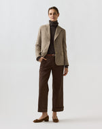 Load image into Gallery viewer, Palmer Jacket in Oat Cashmere Herringbone
