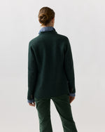 Load image into Gallery viewer, Tyrolean Jacket in Heather Pine Extrafine Merino Wool
