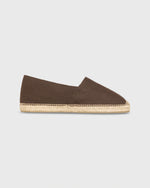 Load image into Gallery viewer, Classic Espadrille in Chocolate Canvas
