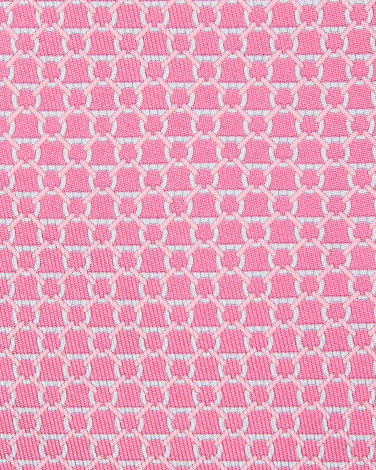 Silk Print Tie in Pink Link