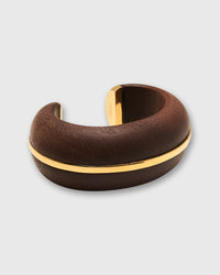 Halo Cuff in Acacia Wood