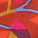 Rene Perrot Square Scarf in Brown Silk