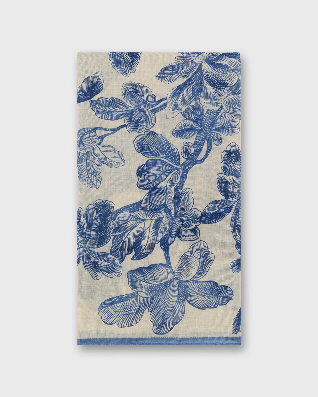 Arboris Scarf in Blue Wool