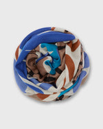 Load image into Gallery viewer, Panteo Scarf in Blue Wool
