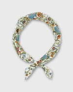 Load image into Gallery viewer, Anyway Scarf in Moss/Cerulean Rachel Liberty Fabric
