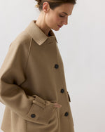 Load image into Gallery viewer, Raglan Jacket in Tan
