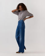 Load image into Gallery viewer, The Patch Maven Sneak Jean in Spare Me The Drama
