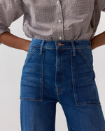 Load image into Gallery viewer, The Patch Maven Sneak Jean in Spare Me The Drama
