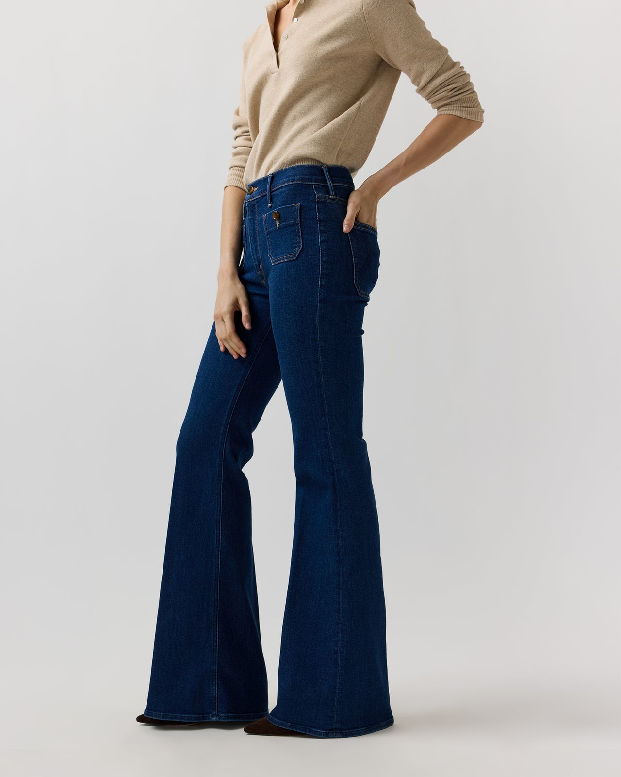 The Patch Pocket Doozy Jean in Retrograde Rodeo