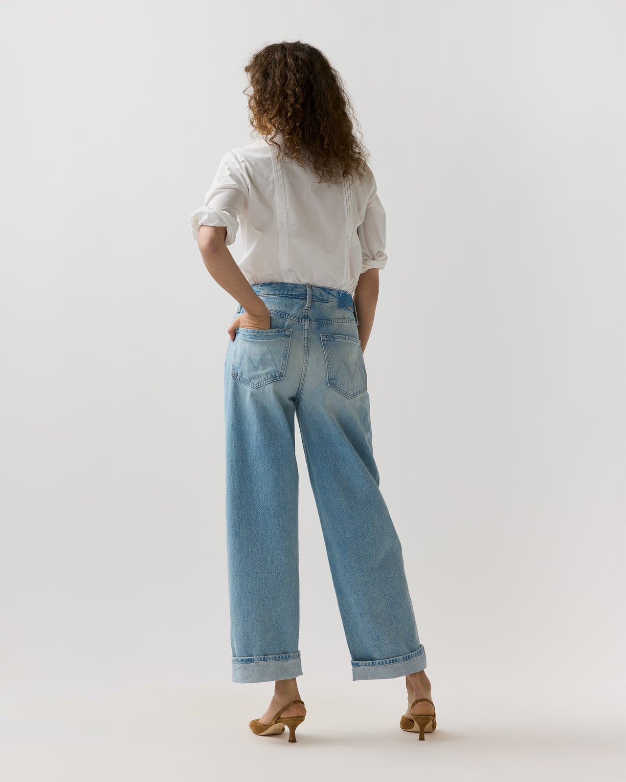 The Delinquent Ankle Cuff Jean in Out Of This World