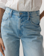 Load image into Gallery viewer, The Delinquent Ankle Cuff Jean in Out Of This World
