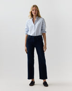 Load image into Gallery viewer, The Mid Rise Rambler Zip Ankle Jean in Chip On My Shoulder
