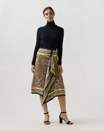 Load image into Gallery viewer, Scarf Skirt in Kells Placée
