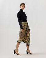 Load image into Gallery viewer, Scarf Skirt in Kells Placée

