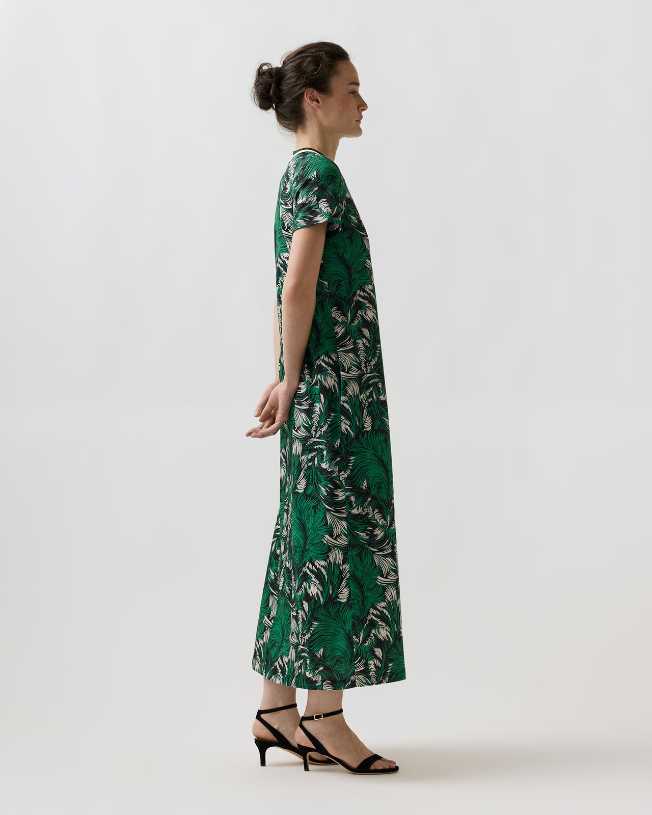 Sporty Swing Dress in Quill