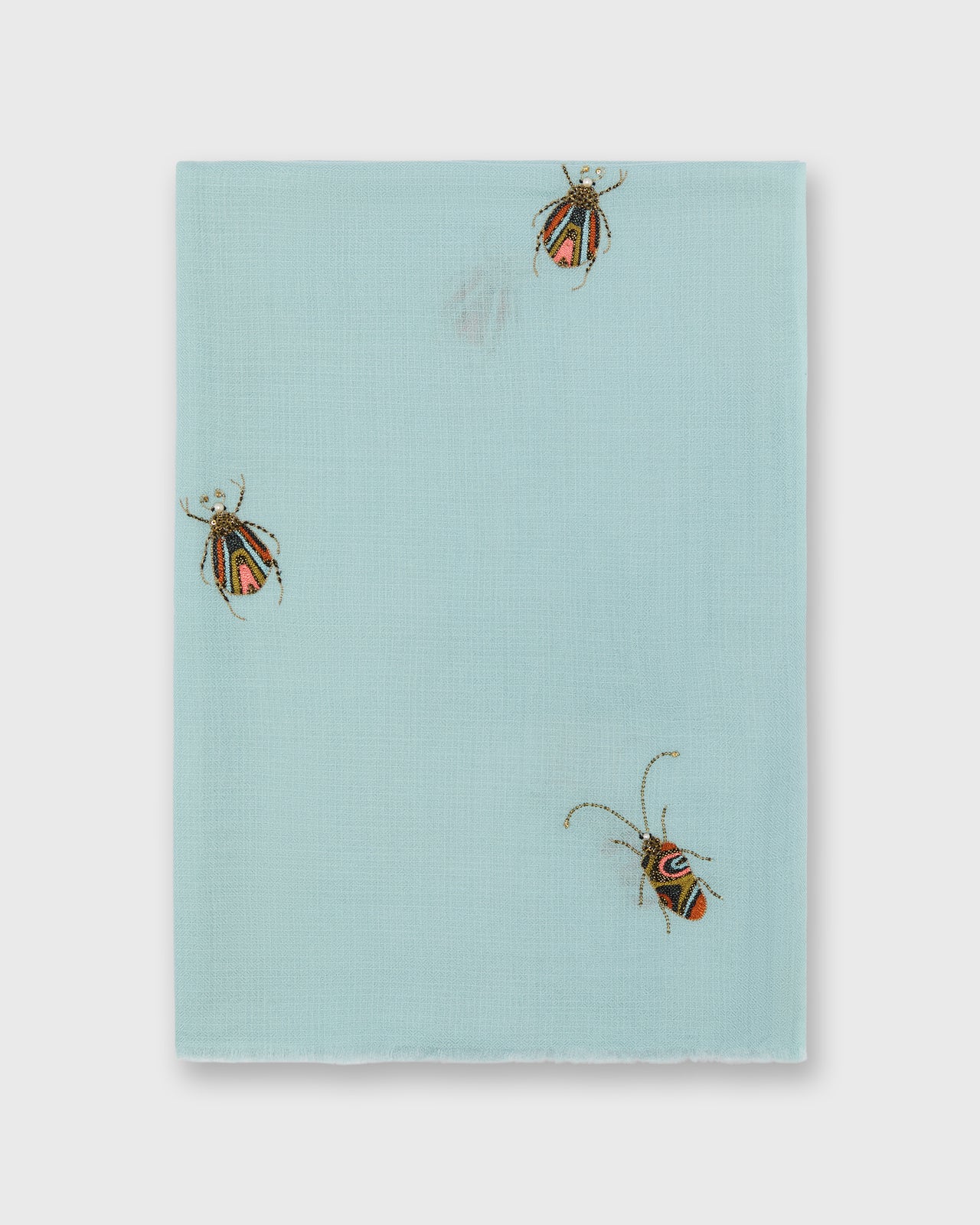 Bugs Scarf in Blue Haze