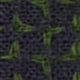 Spread Collar Sport Shirt in Navy/Green Jacquard
