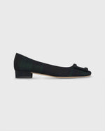 Load image into Gallery viewer, Buckle Shoe in Blackwatch Patchwork Double-Weave
