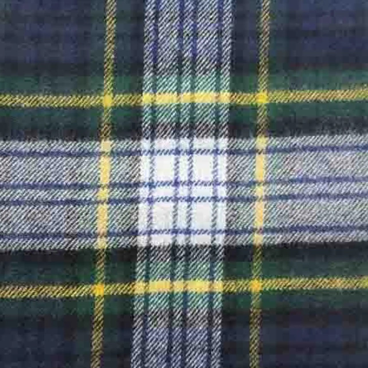Tartan Lambswool Scarf in Gordon Dress Modern