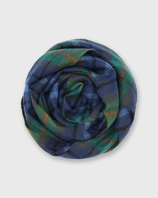 Tartan Lambswool Scarf in New York City