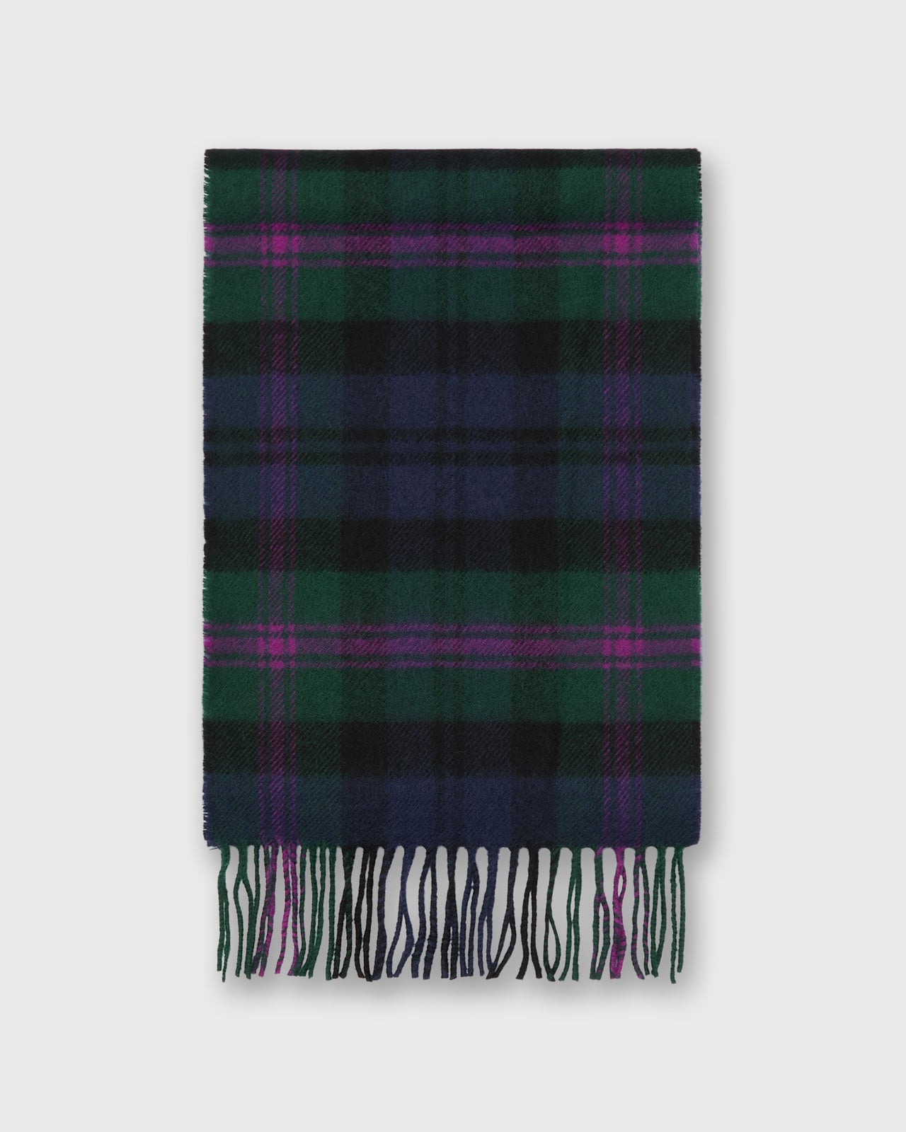 Tartan Lambswool Scarf in Baird Modern