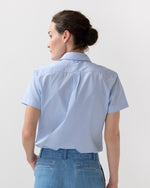 Load image into Gallery viewer, Scout Shirt in Light Blue Banker Stripe
