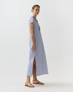 Load image into Gallery viewer, San Tropez Maxi Caftan in Blue
