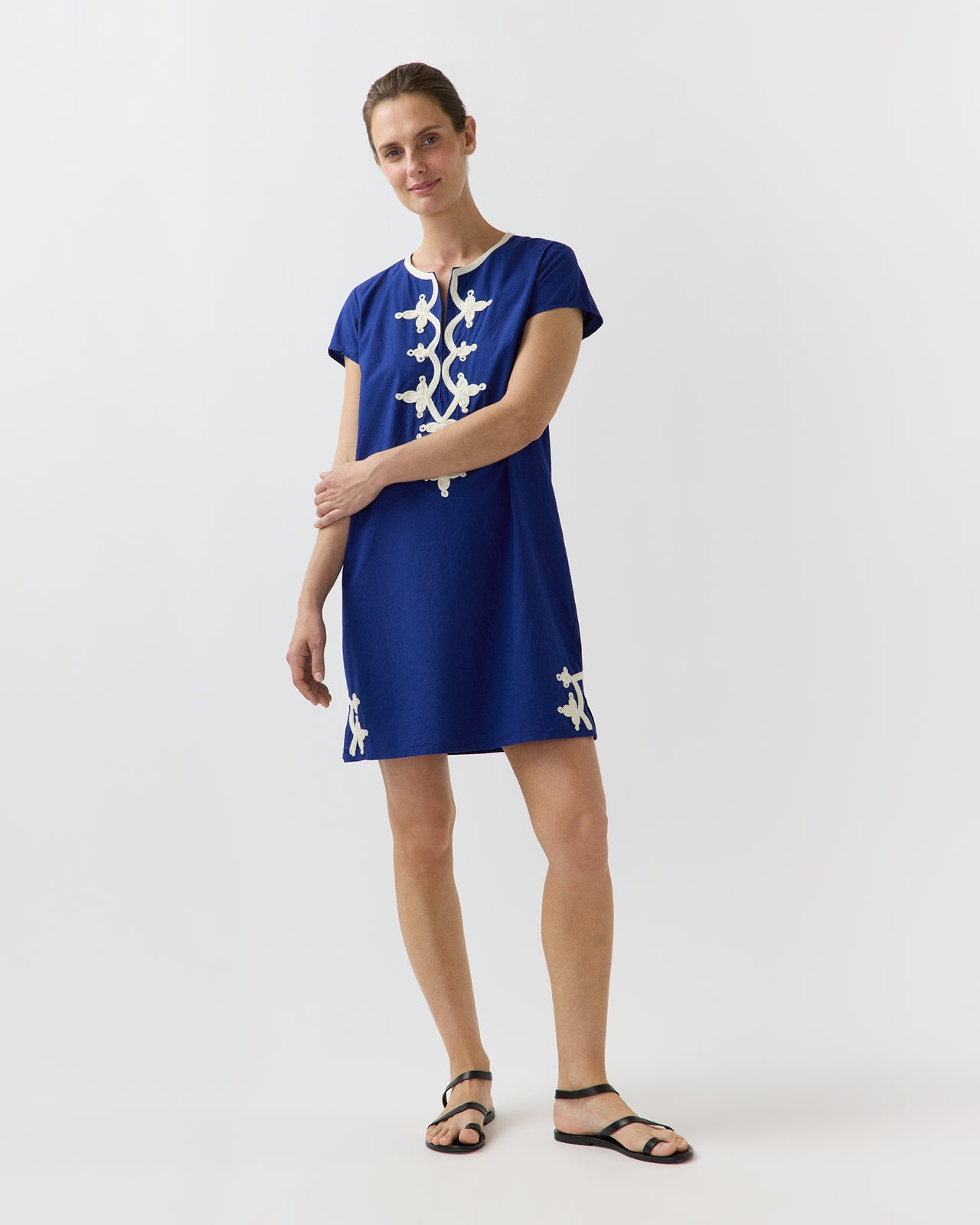New York Mini Dress in Blue