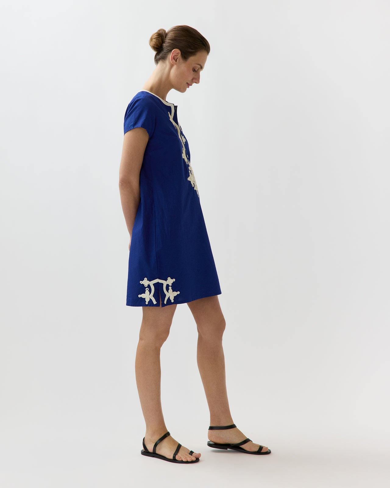New York Mini Dress in Blue