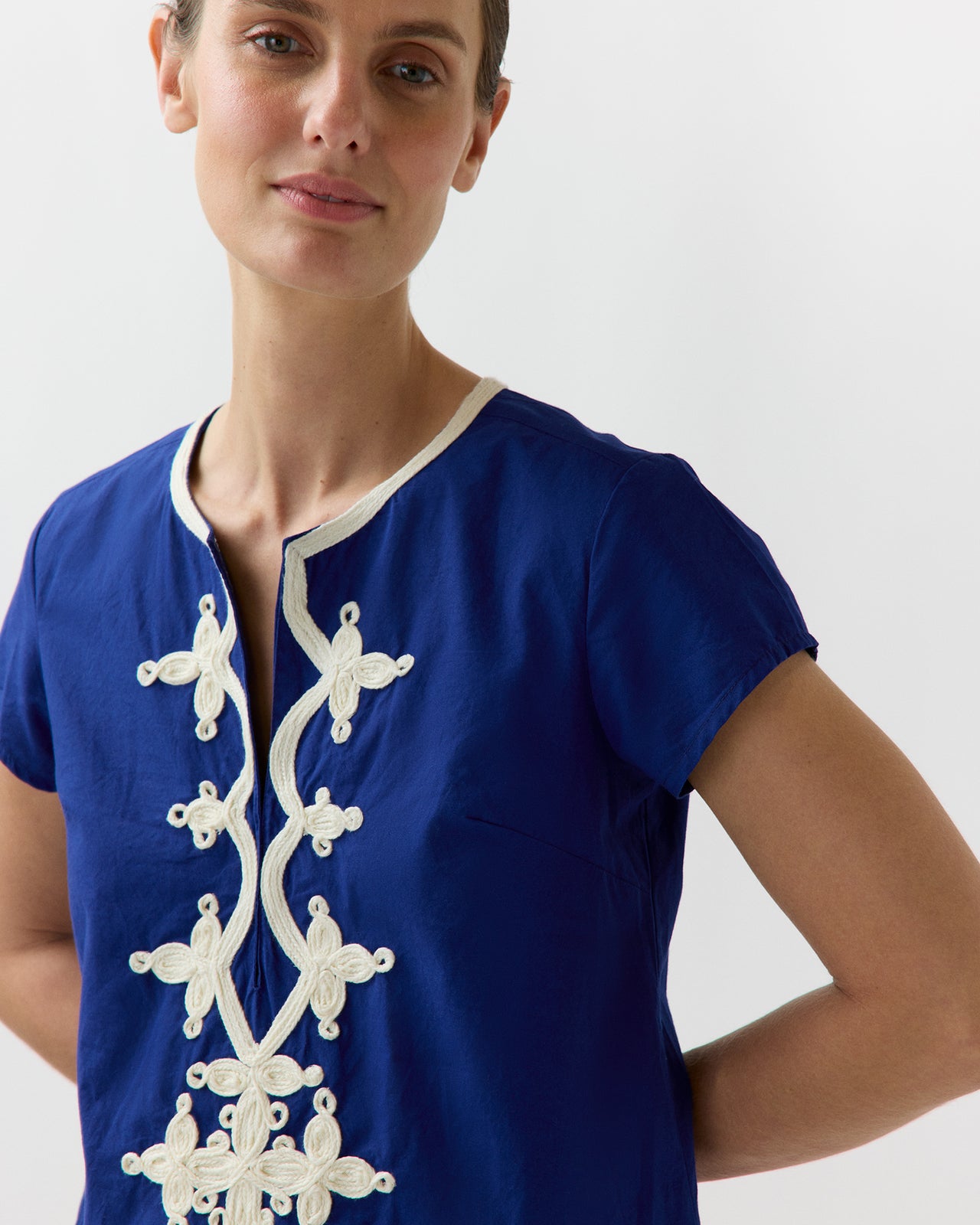 New York Mini Dress in Blue