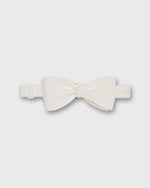 Load image into Gallery viewer, Formal Bow Tie in Bone Silk Faille
